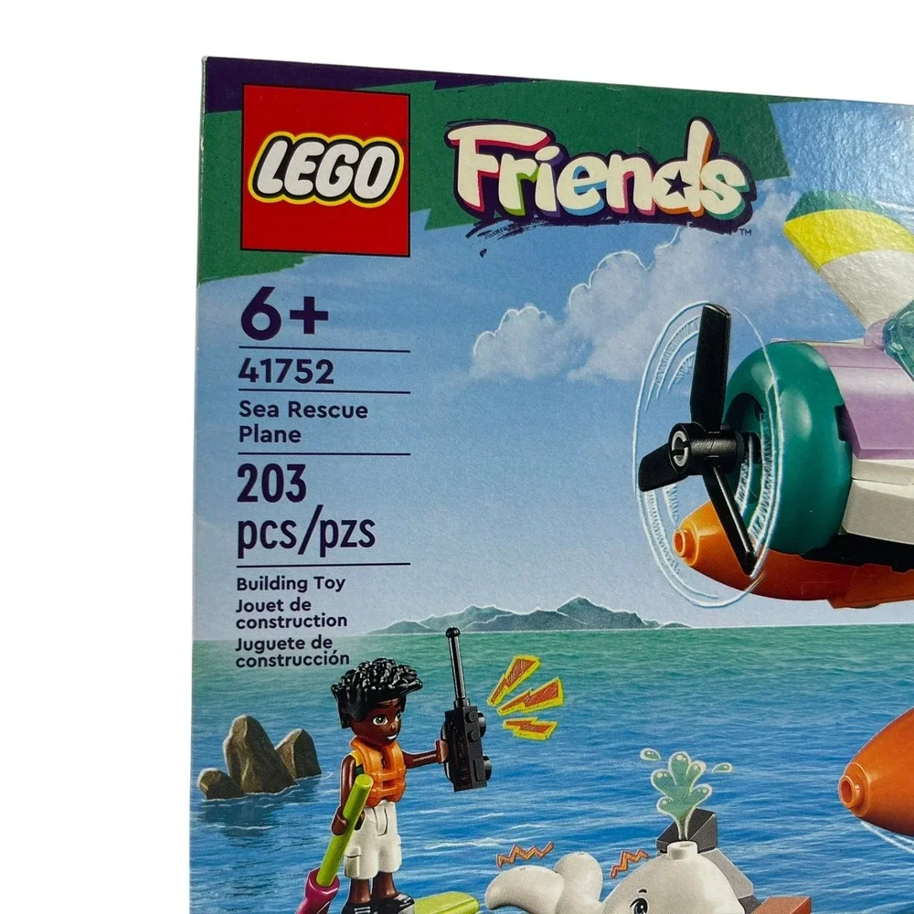 Lego Friends 41752 Sea Rescue Plane Building Blocks
